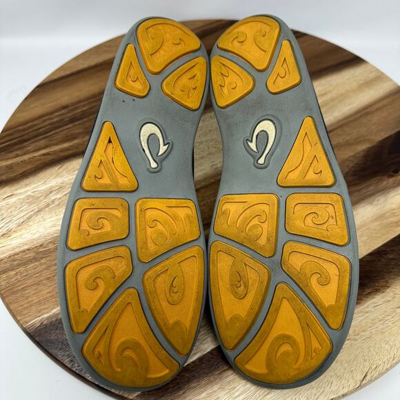 Olukai Nohea Mesh Slip On Shoes Men's 10.5 Gray Casual Comfort Loafer Sneakers - Picture 4 of 8